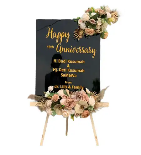 Papan Bunga Akrilik Sorogaten