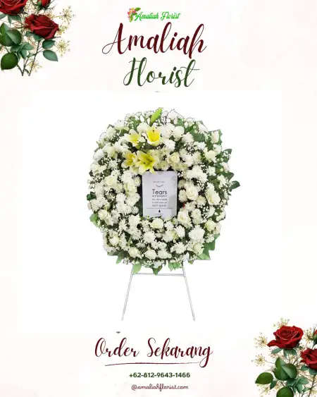 Krans Bunga Duka Sorogaten