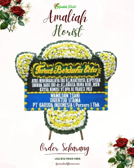 Papan Bunga Duka Sorogaten